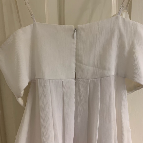 BCBGeneration White Prom Dress - Picture 7 of 10